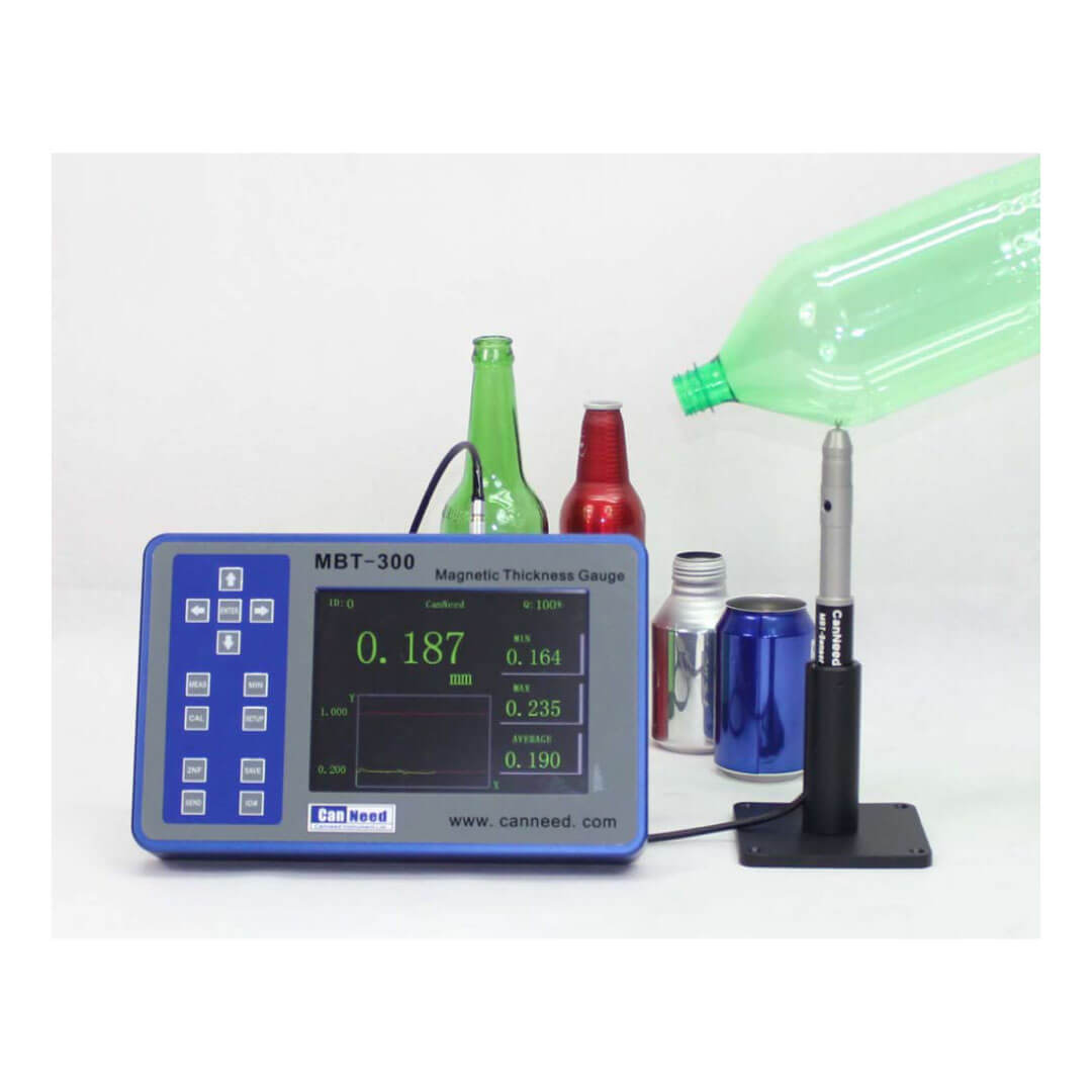 CanNeed-MBT-300 Hall Effect Thickness Gauge (Magnetic Bottle Thickness Gauge)